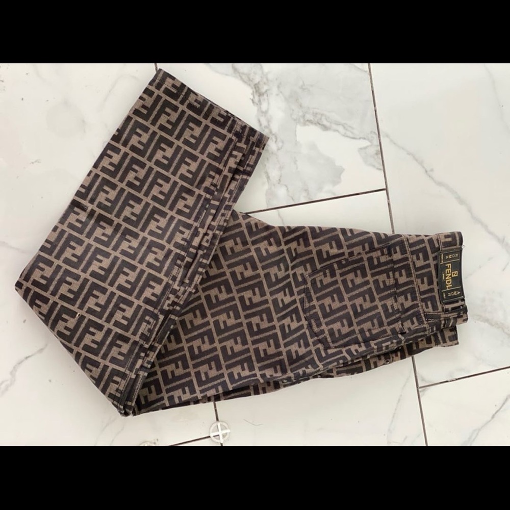 Authentic Fendi Jeans with FF motif size 27